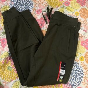 NWT small green soft joggers women’s